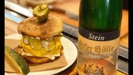Burger at Nancy's (Image via Instagram/@nancyshustle)